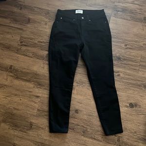 High Rise Black Levi’s.   Never worn
